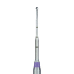 Endo, Long Neck Endo Access Bur, Carbide Cutting Tip, Round, 34mm, 0.8mm, RA