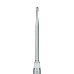 Endo, Long Neck Endo Access Bur, Carbide Cutting Tip, Round, 31mm, 1.0mm, RA