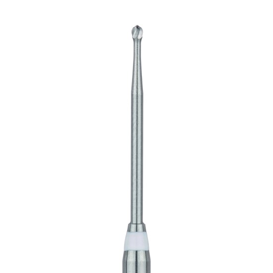 Endo, Long Neck Endo Access Bur, Carbide Cutting Tip, Round, 31mm, 1.0mm, RA