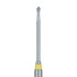 HM191A-012-RAL Endo, Long Neck Endo Access Bur, Carbide Cutting Tip, Round, 31mm, 1.2mm, RA