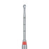 Endo, Long Neck Endo Access Bur, Carbide Cutting Tip, Round, 34mm, 1.4mm, RA