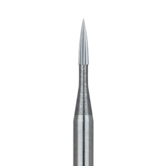 Trimming & Finishing Carbide Bur Fine, Flame, 0.8mm, FG