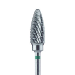 Laboratory Carbide Bur, Coarse, Special toothing for non-precious metal alloys, Taper, 6.0mm, HP