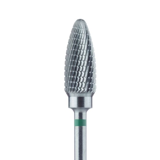 Laboratory Carbide Bur, Coarse, Special toothing for non-precious metal alloys, Taper, 6.0mm, HP