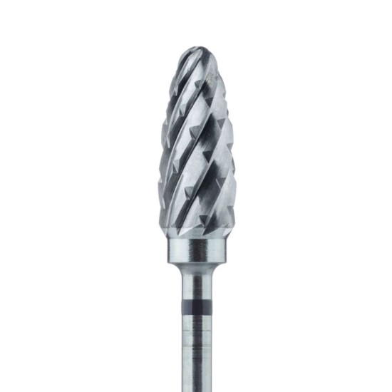 Laboratory Carbide Bur, Super Coarse, Cross Cut, Taper 6.0mm, HP