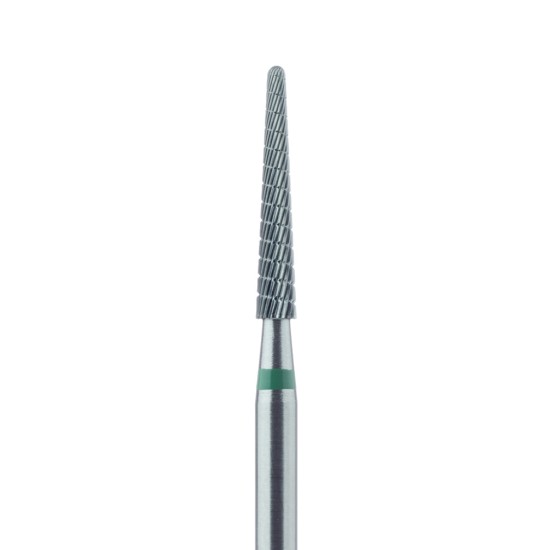 Laboratory Carbide Bur, Coarse, Special toothing for non-precious metal alloys, Round End Taper, 2.3mm, HP