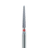 Laboratory Carbide Bur, Fine, Special toothing for PEEK, Round End Taper, 2.3mm, HP