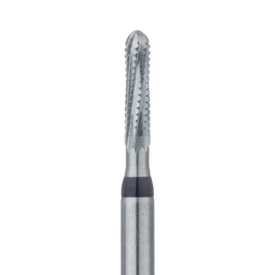 Carbide Bur Specialty, Amalgam Removal, Round End Cross Cut Fissure 1.2mm FG