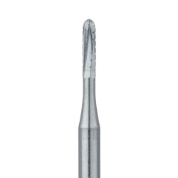 Round Operative Carbide Bur End Cylinder Cross Cut 1.0mm US#1557 FG