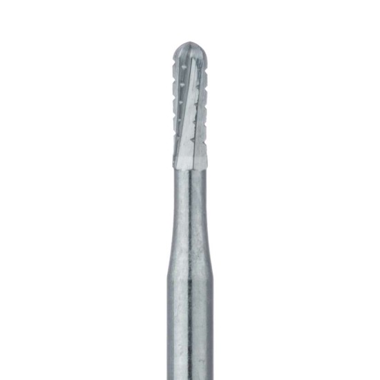 Round Operative Carbide Bur End Cylinder Cross Cut 1.2mm US#1558 SU