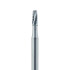 Tungsten Carbide Burs â€“ HM 33 Tapered Fissure Cross Cut HP, 5/Pkg