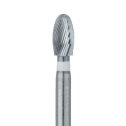 Trimming & Finishing Carbide Bur Ultra Fine (30 Flute), Football 2.3mm US#OC1U FG