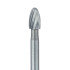 Trimming & Finishing Carbide Bur Fine, Round End Egg, 2.3mm, FG