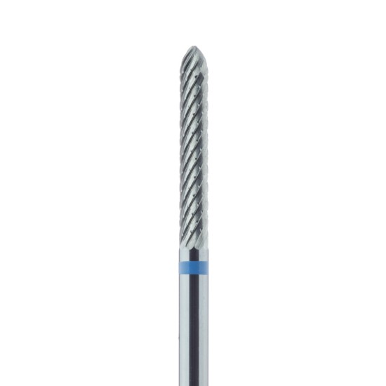 HM487GX-023-HP Laboratory Carbide Bur, Medium, Cross Cut, Bevel Tip 2.3mm, HP