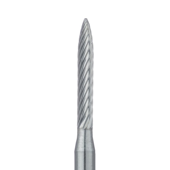 Trimming & Finishing Carbide Bur Fine 1.2mm Flame, FG