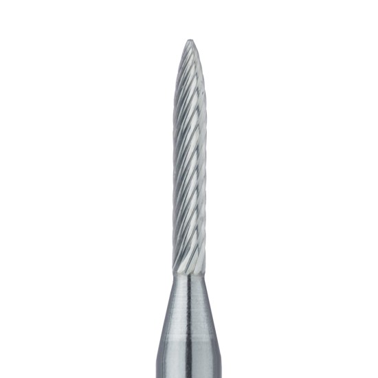 Trimming & Finishing Carbide Bur Fine 1.2mm Flame, RA