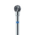 Laboratory Carbide Bur, Medium, Cross Cut, Round 5.0mm, HP