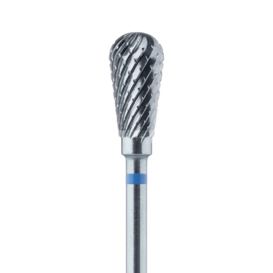 Laboratory Carbide Bur, Medium, Cross Cut, Pear 6.0mm, HP