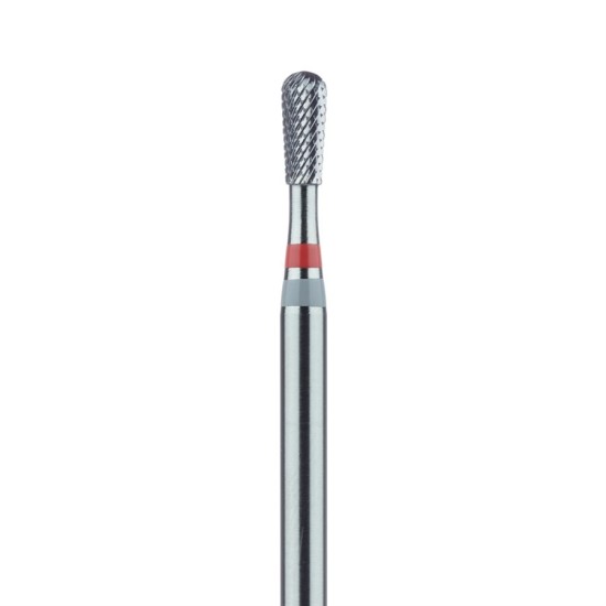 HM77PX-023-HP LABORATORY CARBIDE BUR, FINE, SPECIAL TOOTHING FOR PEEK, SMALL PEAR 2.3MM, HP