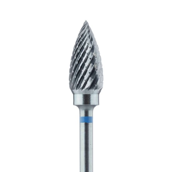 Laboratory Carbide Bur, Medium, Cross Cut, Flame 6.0mm, HP