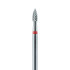 Laboratory Carbide Bur, Fine, Cross Cut, Small Flame 2.3mm, HP