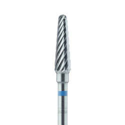 Laboratory Carbide Bur, Medium, Round End Taper 4.0mm, HP