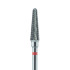 Laboratory Carbide Bur, Fine, Q-Cut, Round End Taper 4.0mm, HP