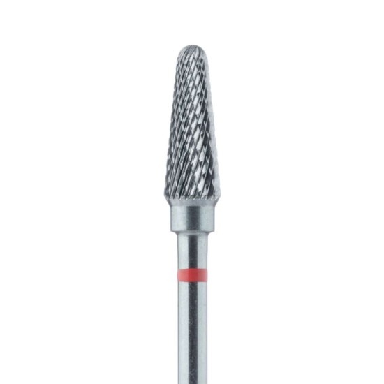 Laboratory Carbide Bur, Fine, Cross Cut, Round End Taper 4.5mm, HP