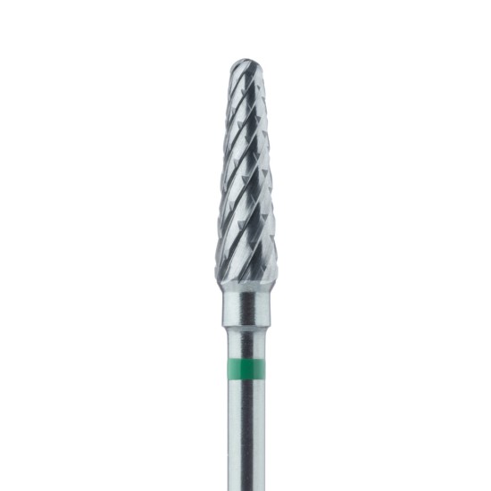 Laboratory Carbide Bur, Coarse, Cross Cut, Round End Taper 4.0mm, HP