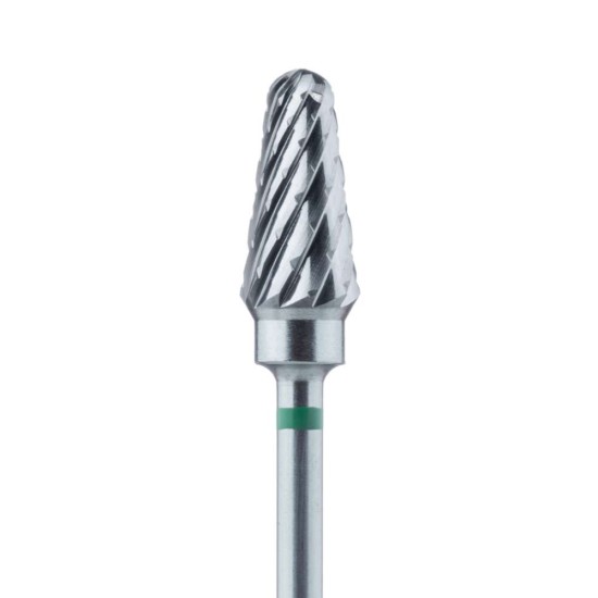 Laboratory Carbide Bur, Coarse, Cross Cut, Round End Taper 6.0mm, HP