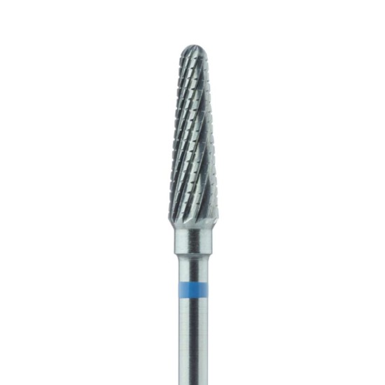 Laboratory Carbide Bur, Medium, Q-Cut, Round End Taper 4.0mm, HP