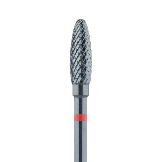 Black Cobra Laboratory Carbide Bur, Fine, Cross Cut, 4.0mm, HP