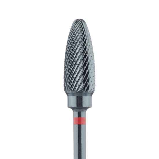 Black Cobra Laboratory Carbide Bur, Fine, Cross Cut, 6.0mm, HP