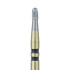 HMG34RS-012-FG Crown Cutting Carbide Bur, Round End Taper Cross Cut 1.2mm FG