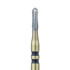HMG35RS-012-FG CROWN CUTTING CARBIDE BUR, WORKING LENGTH 3.6MM, ROUND END CYLINDER 1.2MM FG