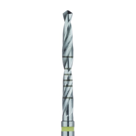 Surgery, Implant bur with depth markings, 2.0mm, 20mm Length