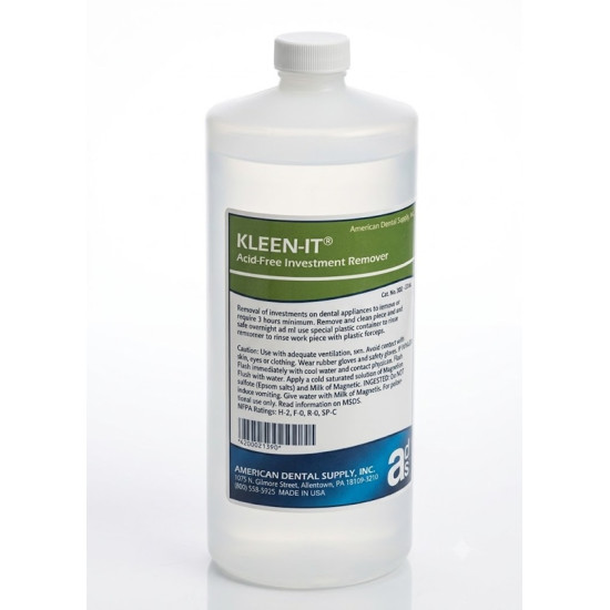 KLEEN IT INVESTMENT REMOVER, 128 OZ. (GALLON)