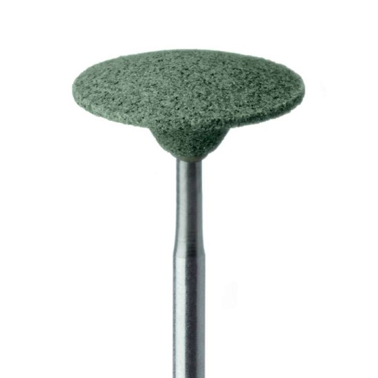 Abrasive, Green, Soft, Saucer 16mm HP