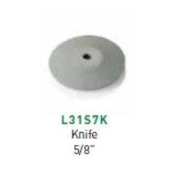 L31S7K K/E Wheel Light Blue 5/8" 100/pk