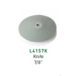 L41S7K K/E Wheel Light Blue 7/8" 100/pk