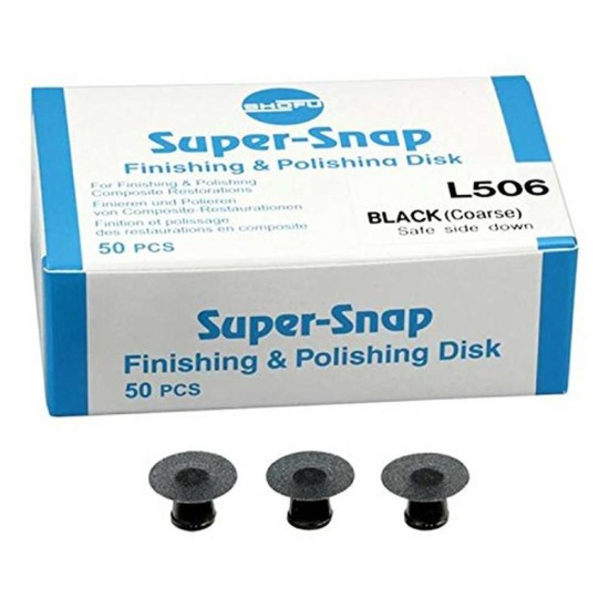 Super-Snap Contouring Disc Silicone Carbide Coarse Regular Single Side 50/Bx