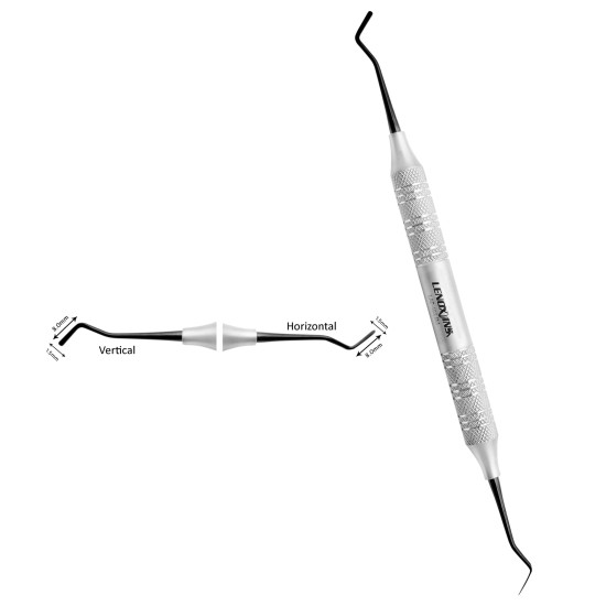 PFI Composite Filling Instruments Double ended Vertical / Horizontal 1.5×8.00MM