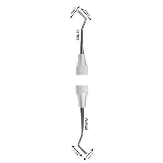 Composite Filling Instruments Double ended Vertical 1.8×8.00MM / 2.00×8.00MM