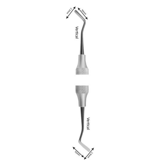 Composite Filling Instruments Double ended Vertical 2.2x10MM / 2.4×2.4MM