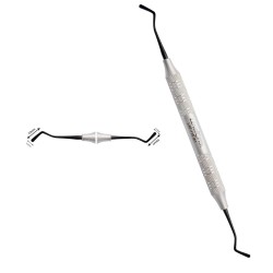 Composite Filling Instruments Double ended Vertical In and Off set Angled, 2.2x10MM