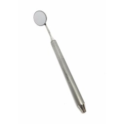 Dental Mouth Mirror Handle Cone Socket, Front Surface Rhodium Coated Mirror # 5