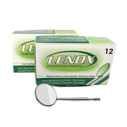 Mouth Mirrors Fig. 3 Ø20mm Front Surface (Cone Socket) Pack of 12 – Precision Diagnostic Instruments