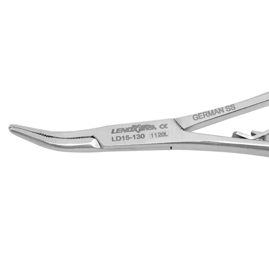 Smaha Elastomeric ligature placing forceps 14cm Curved