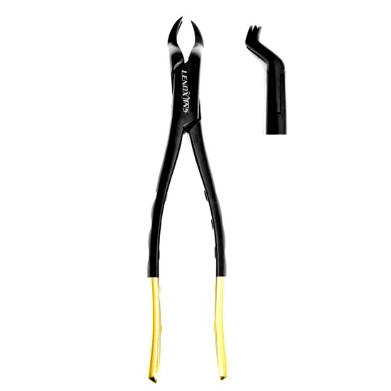 Extracting Forceps Fig. 88L Upper Molar Left- BLACK AND GOLD