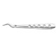 Bayonet Upper Roots Forceps – Micro Serrated Edges